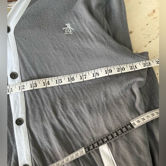 🎉TOPS HOST PICK🎉ORIGINAL PENGUIN MEN's BUTTON DOWN HOODIE - Picture 5 of 6